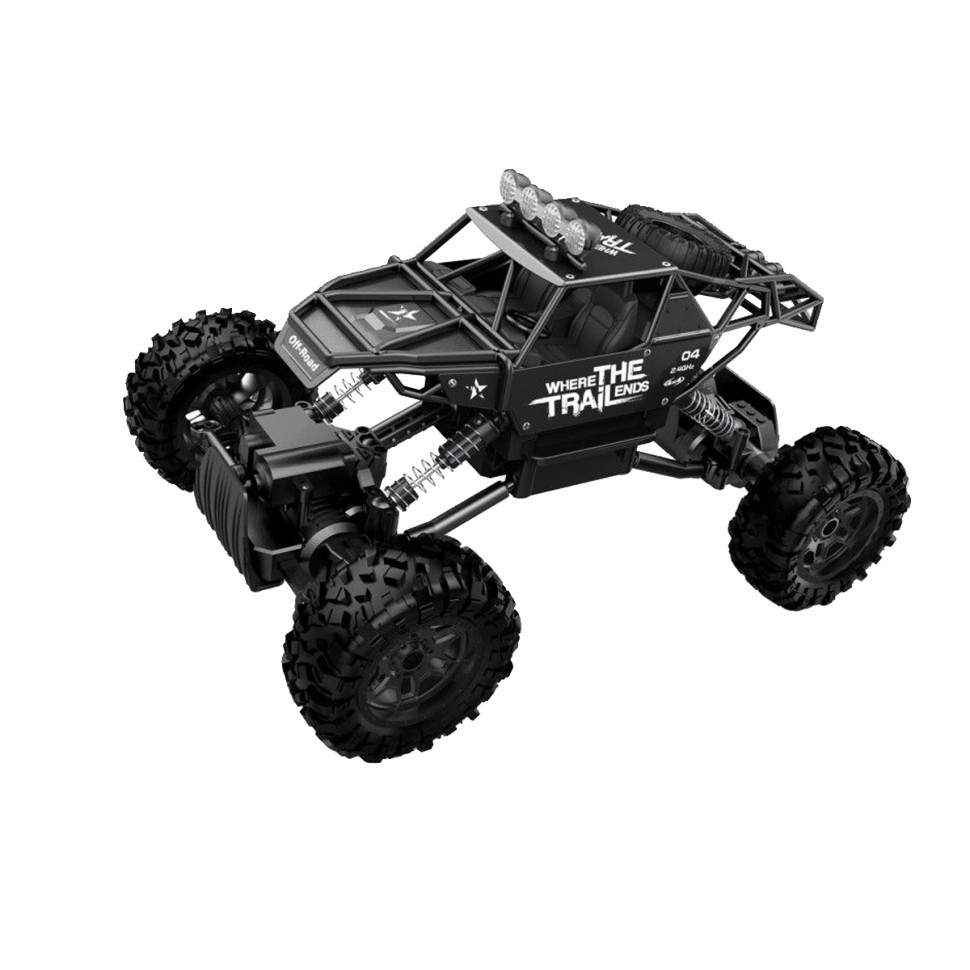 Автомобіль OFF-ROAD CRAWLER на р/к - WHERE THE TRAIL ENDS (матов.чорн., акум.7.2V, мет.корпус, 1: 14)