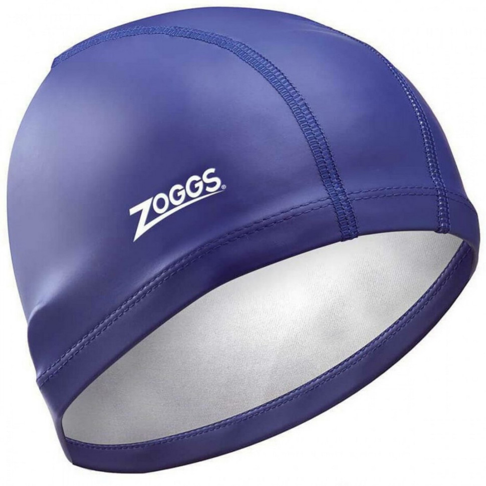Шапочка для плавания Nylon-Spandex PU Coated Cap Zoggs 465034.NV, синий