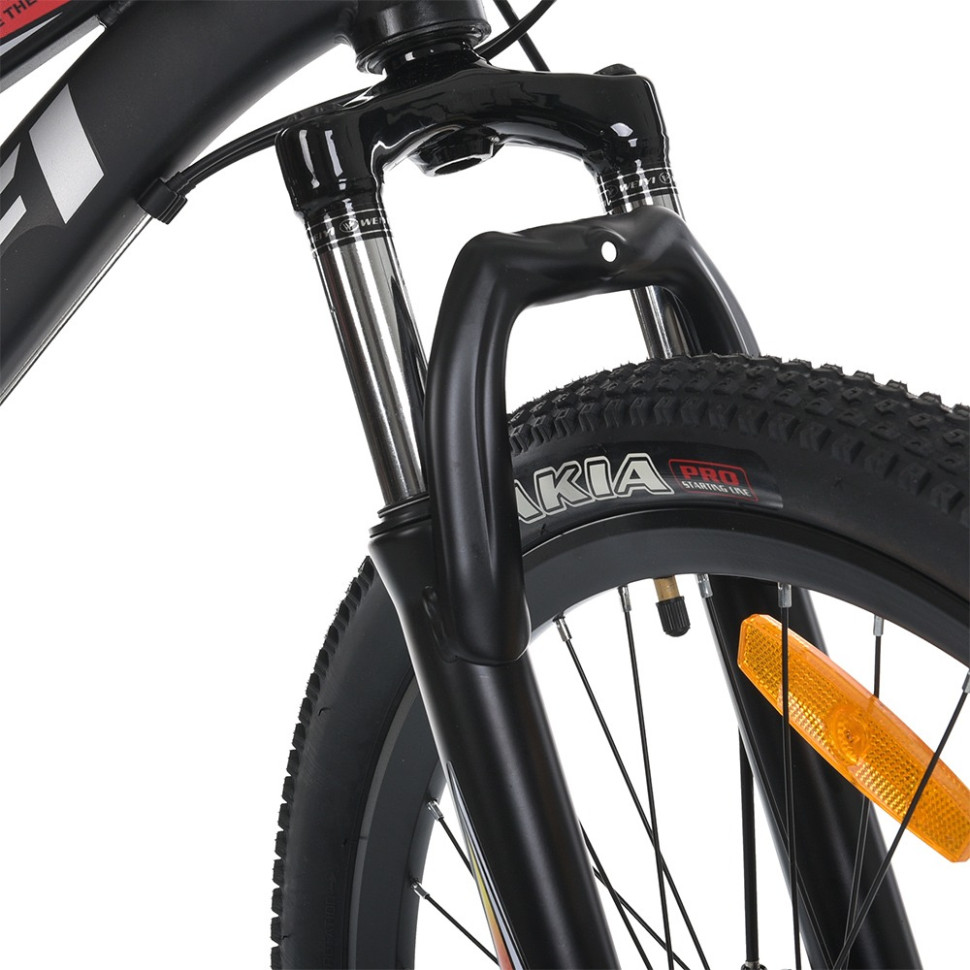 Велосипед PROF1 MTB2601-2, 26 дюймов, алюминиевая рама 13 Shimano 21SP черный
