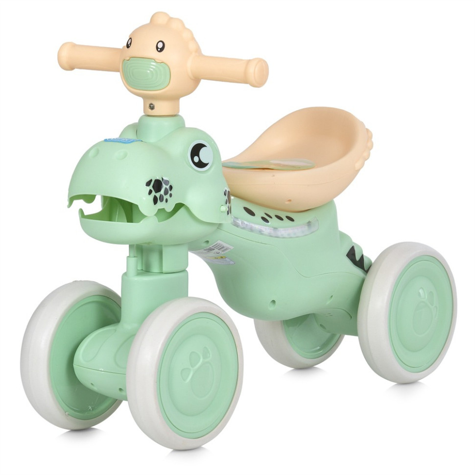 Детская каталка-толокар Bambi M 6025E-5-2 зеленый, до 25 кг