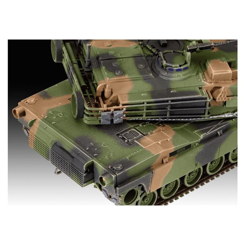 Сборная модель Танк Абрамс M1A1 AIM(SA)/M1A2 Revell RVL-03346 уровень 4, масштаб 1:72