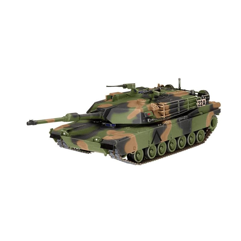 Сборная модель Танк Абрамс M1A1 AIM(SA)/M1A2 Revell RVL-03346 уровень 4, масштаб 1:72