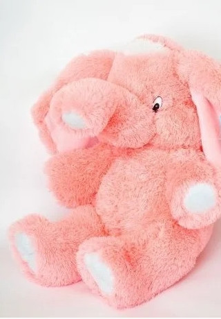 М'яка іграшка Alina Toys великий слон 120 см рожевий 5784750ALN