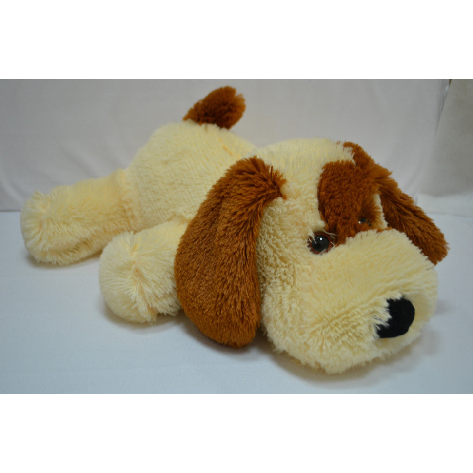 Мягкая игрушка Alina Toys собачка Шарик 55 см персиковый 5784653ALN