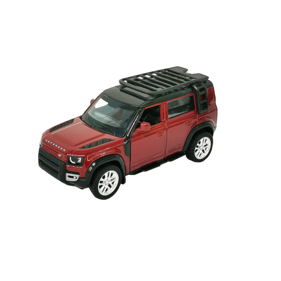 Детская автомодель LAND ROVER DEFENDER 110 TechnoDrive 250288 красный
