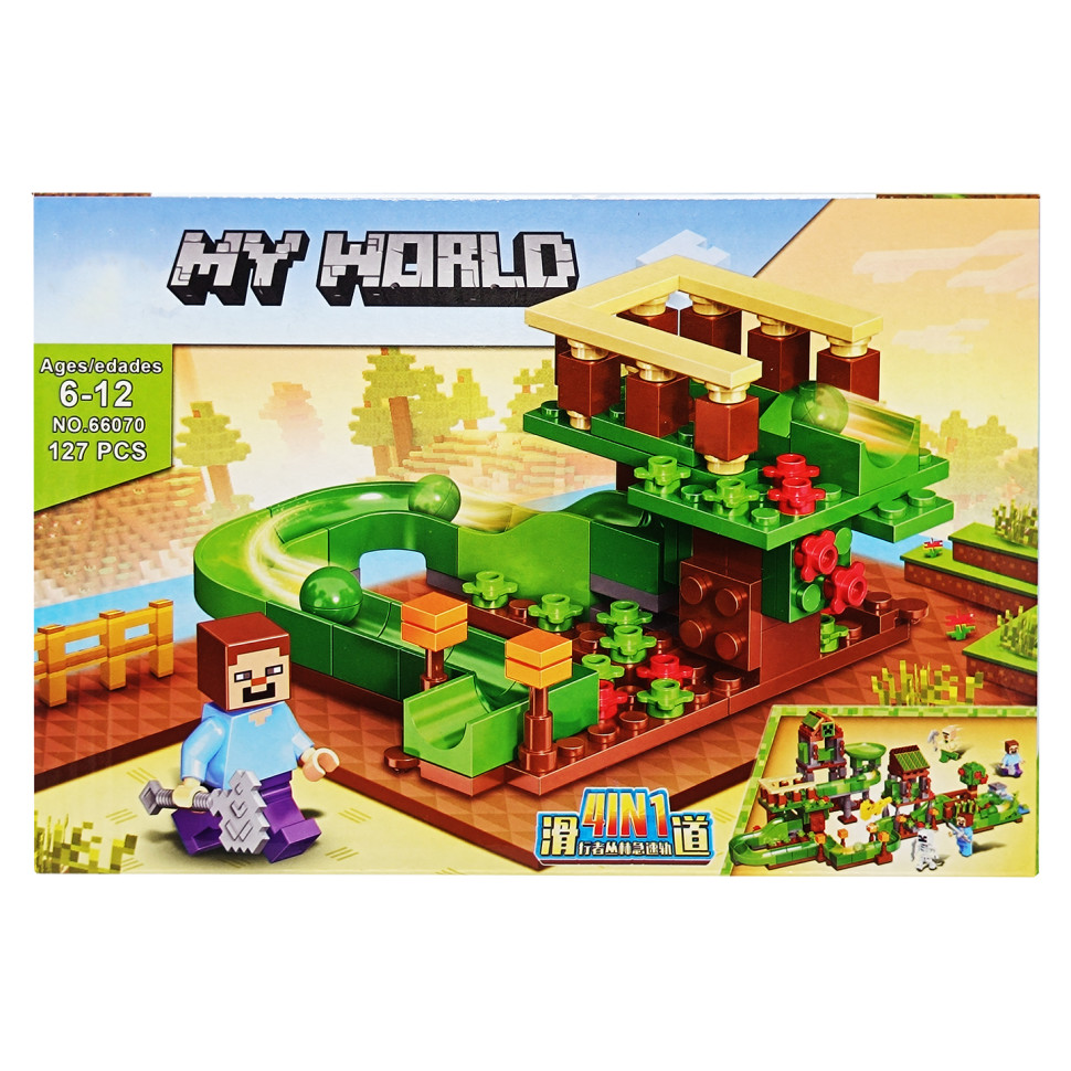 Конструктор MY WORLD Bambi 66070-2 (SH0042), 127 деталей