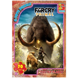 Пазл дитячий "Far Cry. Тваринний світ" G-Toys FCP03, 70 елементів
