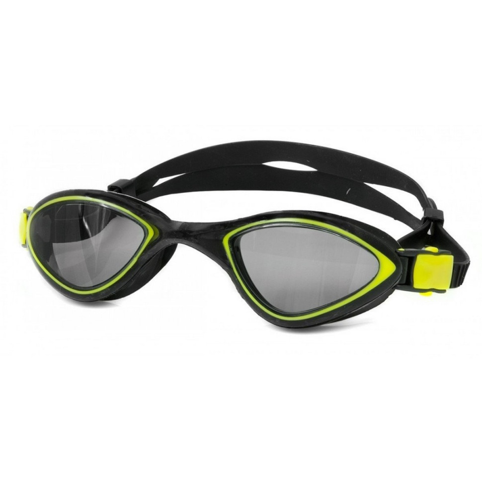 Окуляри для плавання FLEX 6662 Aqua Speed 086-18 чорний, жовтий, OSFM