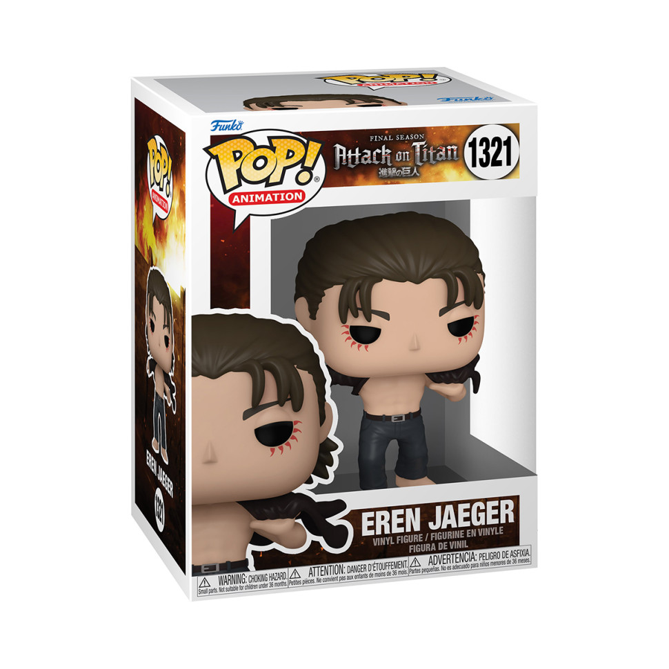 Игровая фигурка Funko POP! Эрен Йегер 67926 в японском аниме-стиле «тиби»