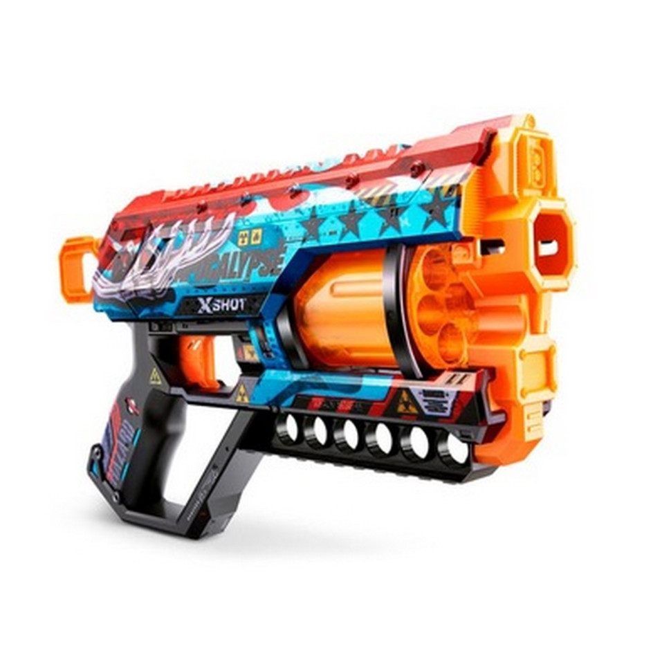 Скорострельный бластер X-SHOT 36561E Skins Griefer Apocalypse (12 патронов)