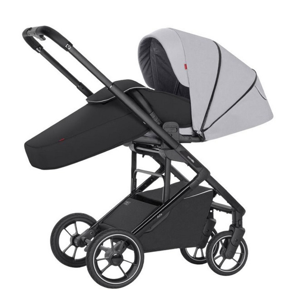 Прогулочная коляска Alfa CRL-5508 CARRELLO CRL-5508 Feather Grey BF