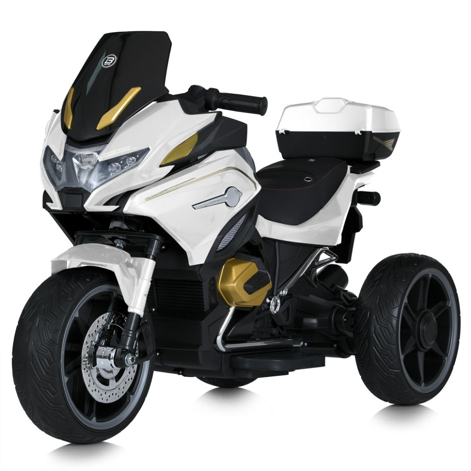 Детский электромобиль Мотоцикл Bambi Racer M 5830EBLR-1 до 30 кг