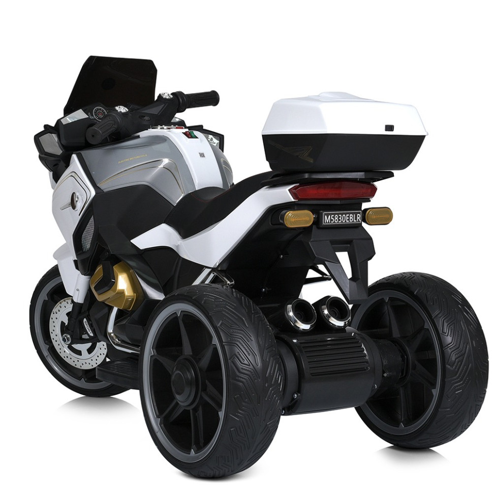 Детский электромобиль Мотоцикл Bambi Racer M 5830EBLR-1 до 30 кг