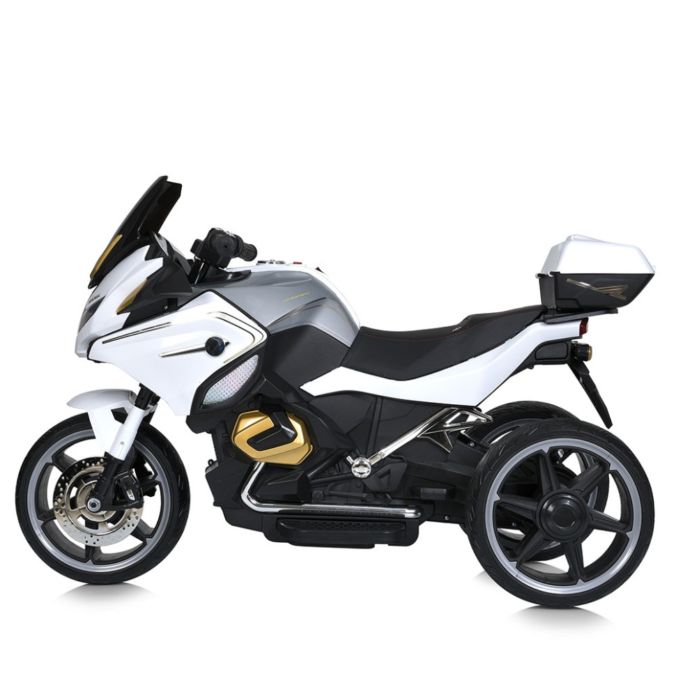 Детский электромобиль Мотоцикл Bambi Racer M 5830EBLR-1 до 30 кг