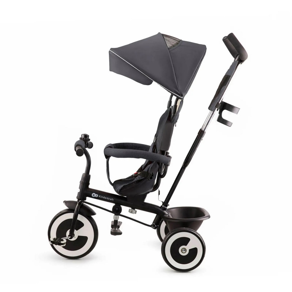 Триколісний велосипед Kinderkraft KRASTO00GRY0000 Aston Malachite Grey