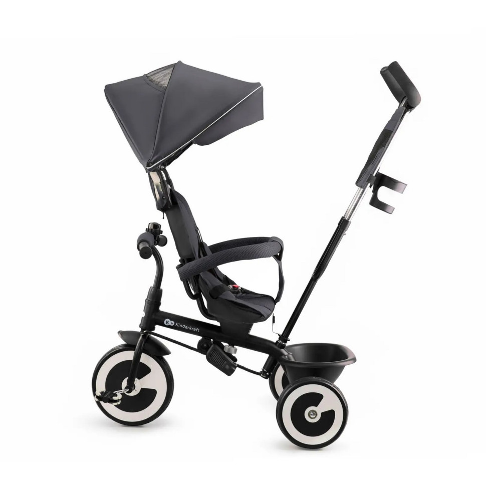 Триколісний велосипед Kinderkraft KRASTO00GRY0000 Aston Malachite Grey