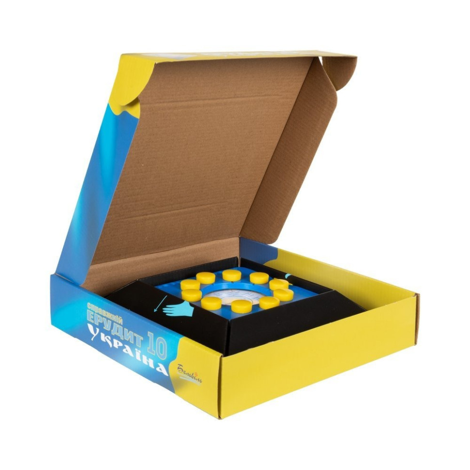 Настільна гра Справжній ЕРУДИТ 10 Україна Martinex/Mindtwister 41501265-UK від 10 років