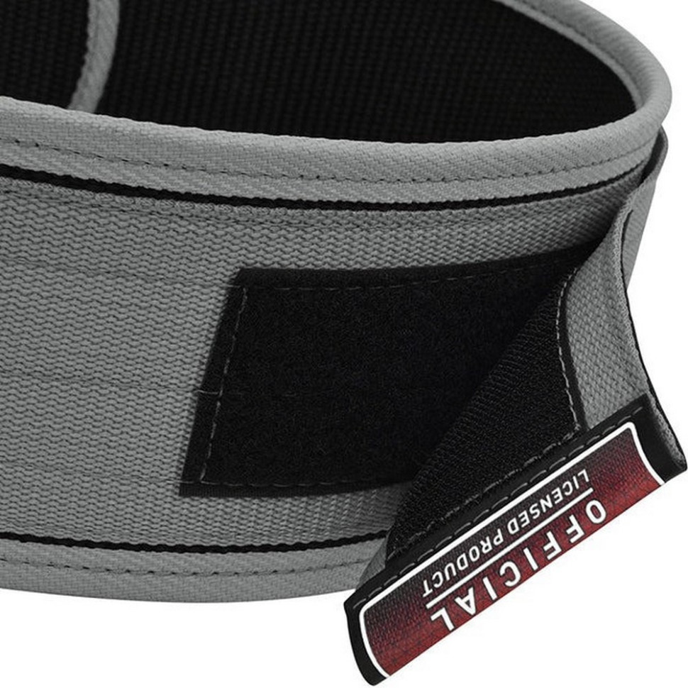 Пояс для тяжелой атлетики RX1 Weight Lifting Belt RDX Inc Limited WBS-RX1G-XL, Grey, XL