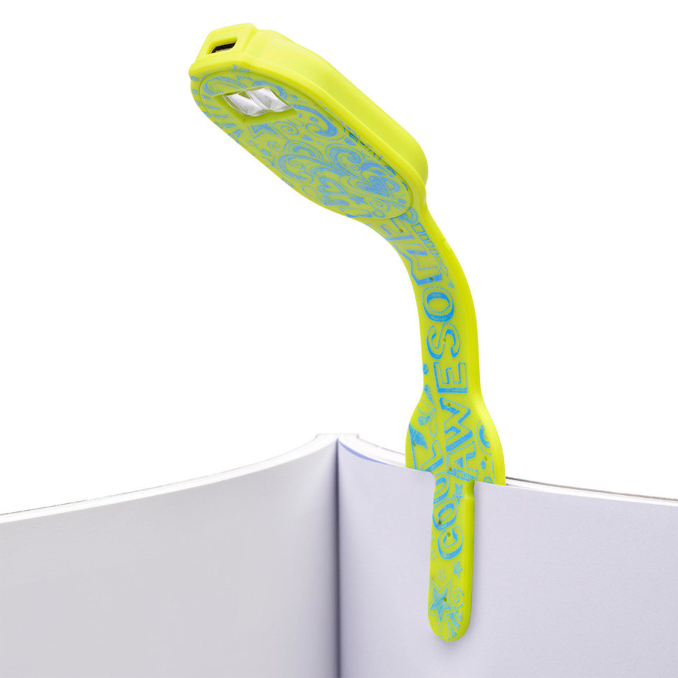 Закладка-ліхтарик МОДНИЙ ЗЕЛЕНИЙ Flexilight FLRAW Rechargeable на акумуляторі