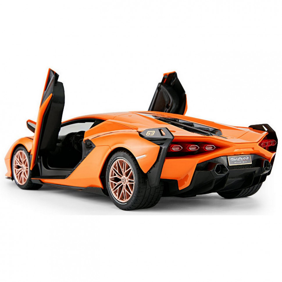 Машинка на радіокеруванні Lamborghini Sian Rastar 97760(Orange) помаранчевий, 1:14