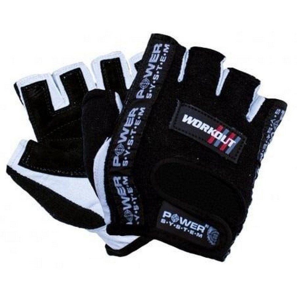 Рукавички для фітнесу Workout Power System PS-2200_XL_Black, XL 24 см