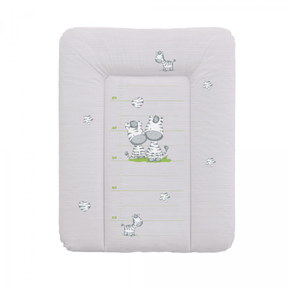 Пеленальный матрас Зебра Basic line Cebababy W-143-002-260, 50x70 см