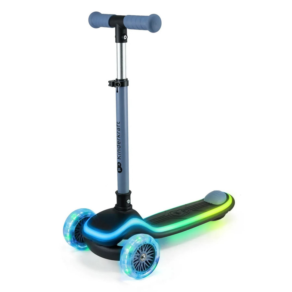Самокат триколісний Raket Kinderkraft KRRAKE00BLU0000 Blue