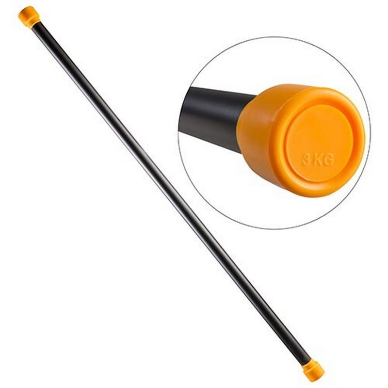 Палиця гімнастична Бодібар (Body Bar) Gemini Sport 82341-3, 3 кг