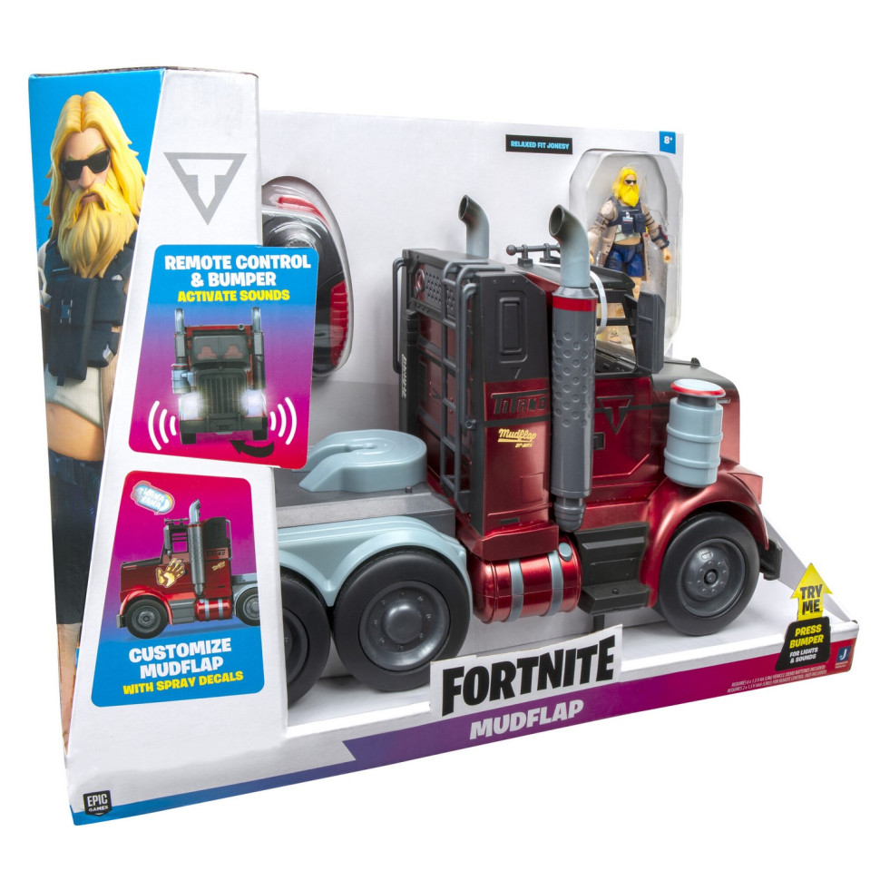 Колекційна фігурка Fortnite Deluxe Feature Vehicle RC Mudflap FNT0733