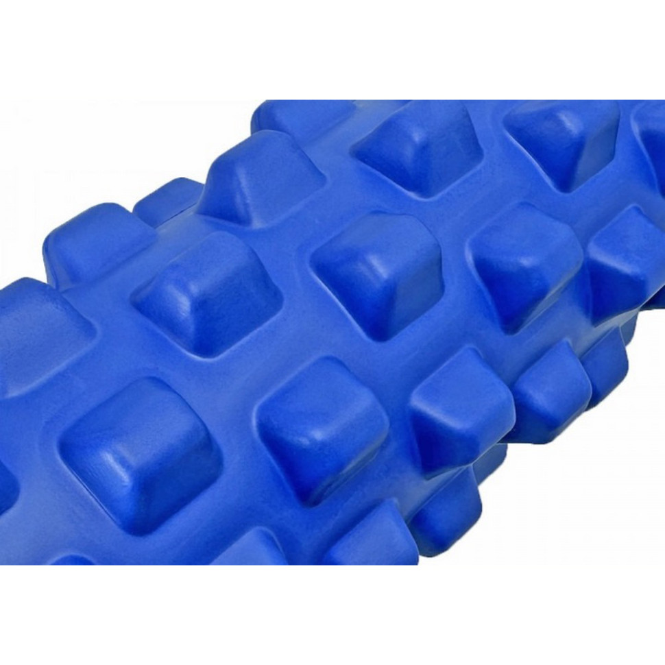 Масажний ролик Grid Roller PRO EasyFit EF-2015-BL 33 см, Синій