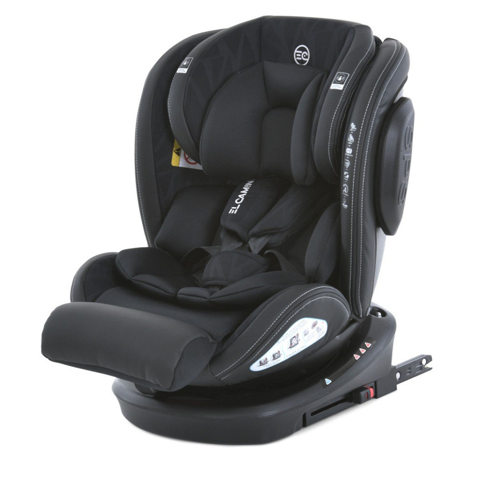 Автокрісло EVOLUTION 2 360 El Camino ME 1045 Black Luxe, дитяче, група 0+/1-2-3, isofix, поворот 360