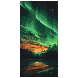 Картина по номерам "Сияние" Art Craft 11061-AC 40х80 см Картина по номерам "Сияние" Art Craft 11061-AC 40х80 см