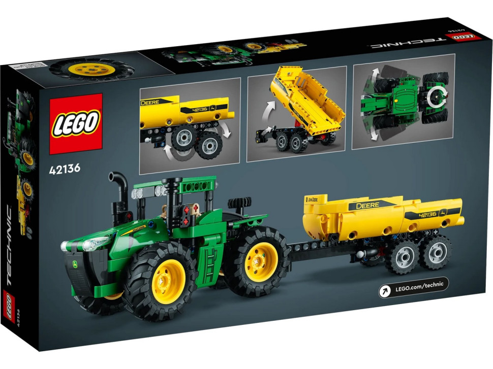 Конструктор LEGO Technic Трактор John Deere 9620R 4WD 42136