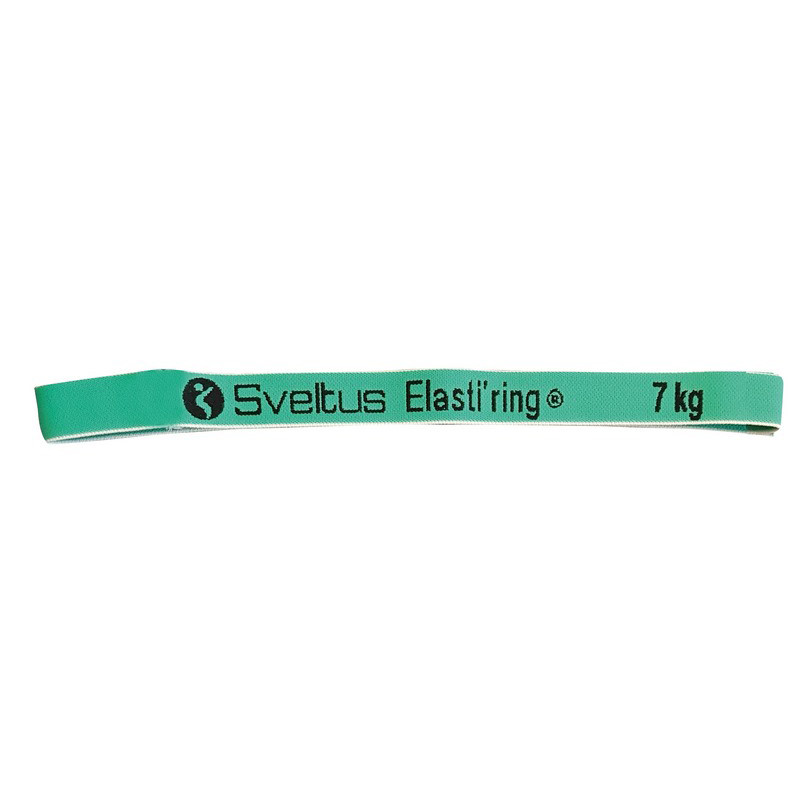 Гумка для фітнесу тканинна Elasti'ring Sveltus SLTS-0153 Зелена 7 кг 