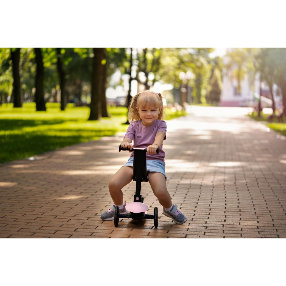 Самокат Miqilong Alamo Розовый ALAMO-125-PINK