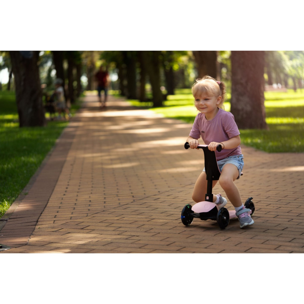 Самокат Miqilong Alamo Розовый ALAMO-125-PINK