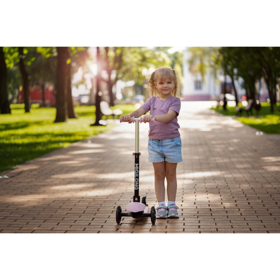 Самокат Miqilong Alamo Розовый ALAMO-125-PINK