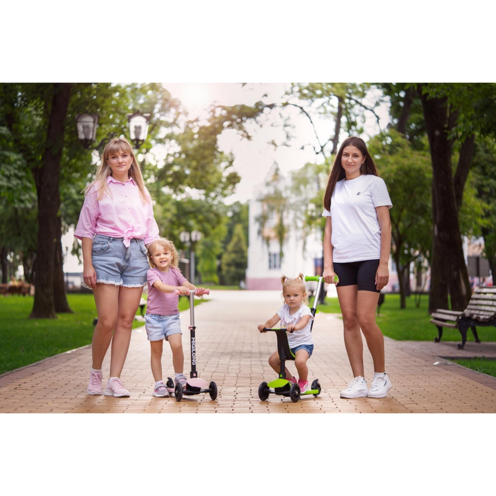Самокат Miqilong Alamo Розовый ALAMO-125-PINK