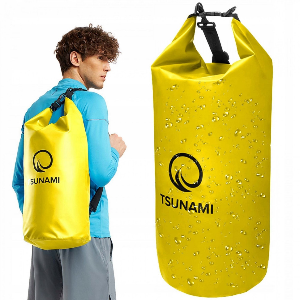 Гермомешок водозащитный Dry Pack TSUNAMI TS005SP 30 л