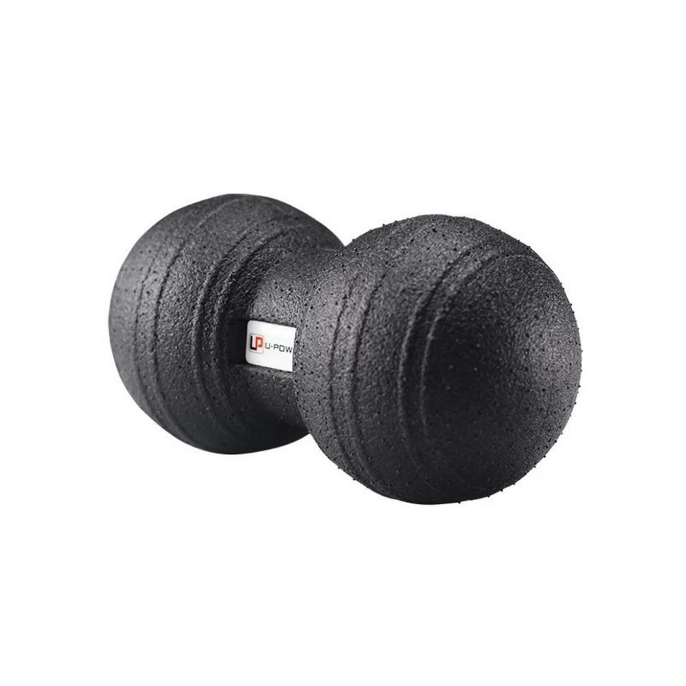 Массажный мяч двойной Epp foam peanut ball U-POWEX UP_1004_Ball_D12*24cm, Black