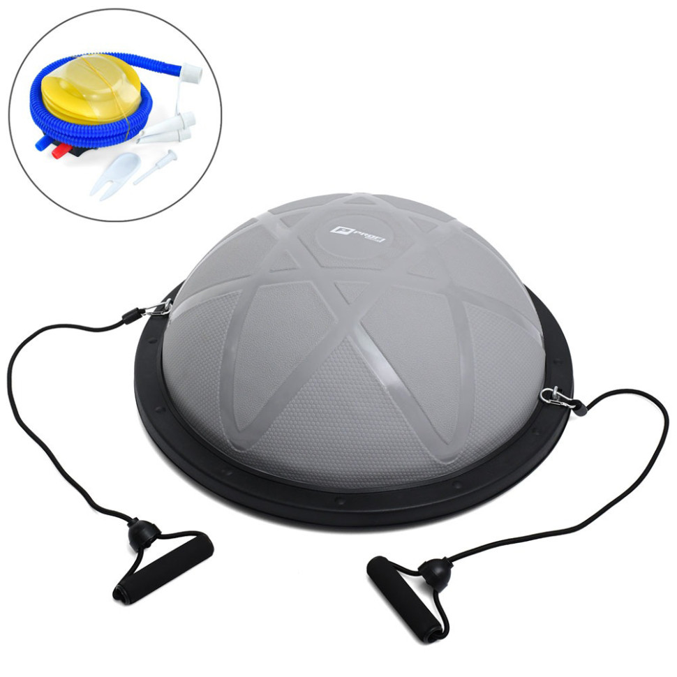 Балансировочная платформа с эспандером Prof1 MS 2609-12 диаметр 60 см