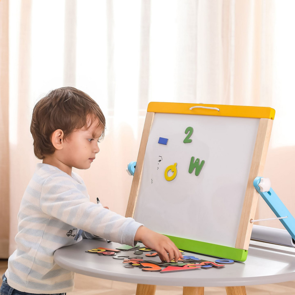 Дошка магнітно-маркерна Viga Toys 44545 на підставці