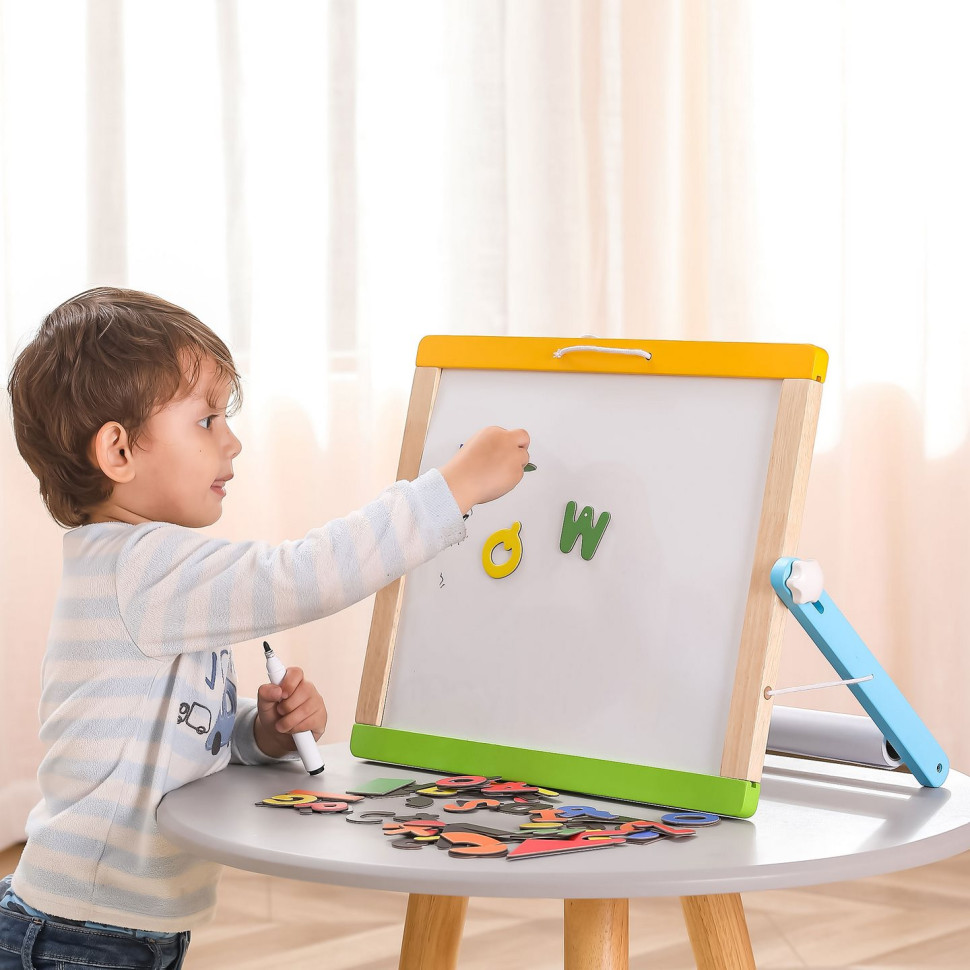 Дошка магнітно-маркерна Viga Toys 44545 на підставці