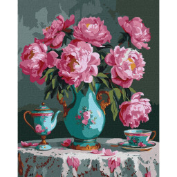 Картина по номерам "Нежные цвета" Идейка KHO5709, 30х40 см Картина по номерам "Нежные цвета" Идейка KHO5709, 30х40 см