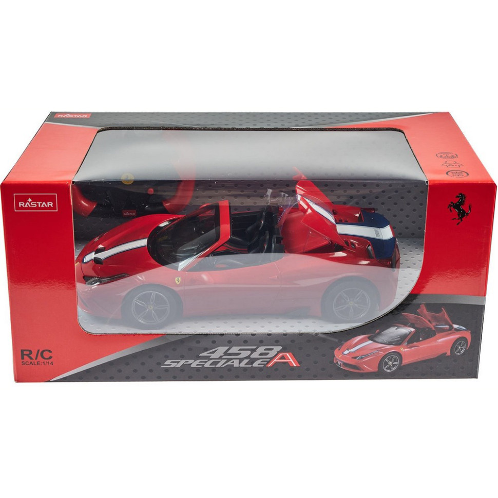 Машинка на радіокеруванні Ferrari 458 Speciale A Rastar 74560 1:14
