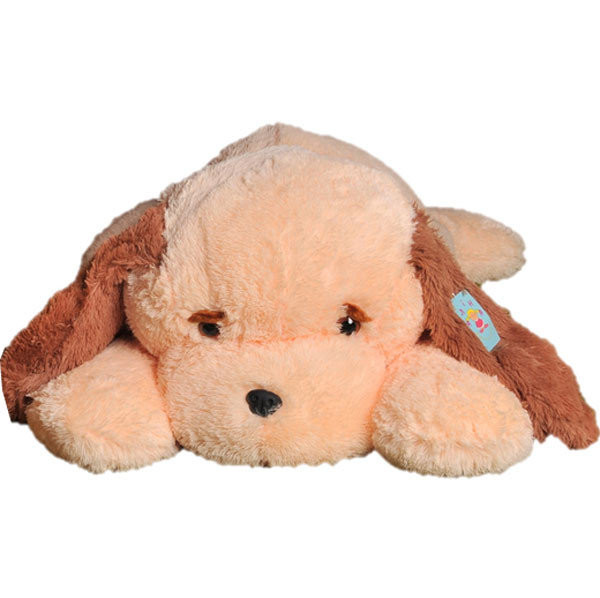М'яка іграшка Alina Toys велика собака Тузик 140 см персиковий 5784672ALN