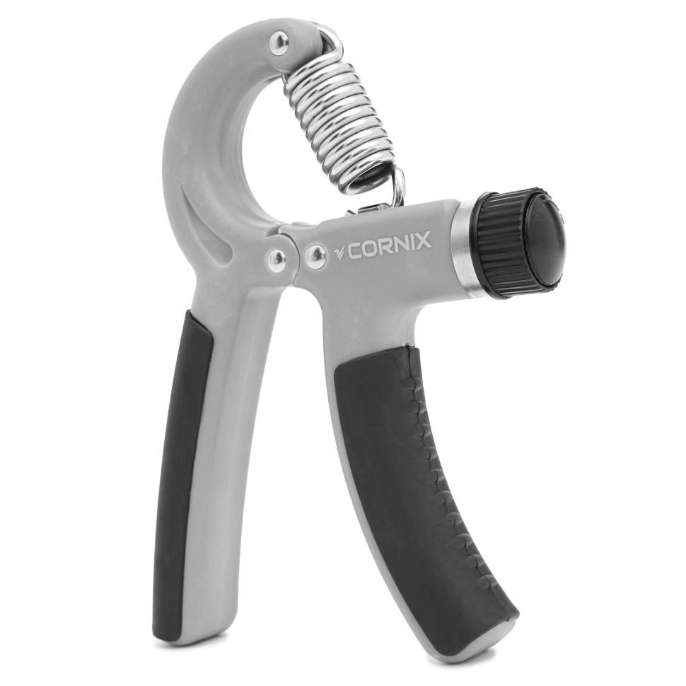 Эспандер кистевой Cornix 5-60 кг с регулируемой нагрузкой XR-0383 Grey/Black