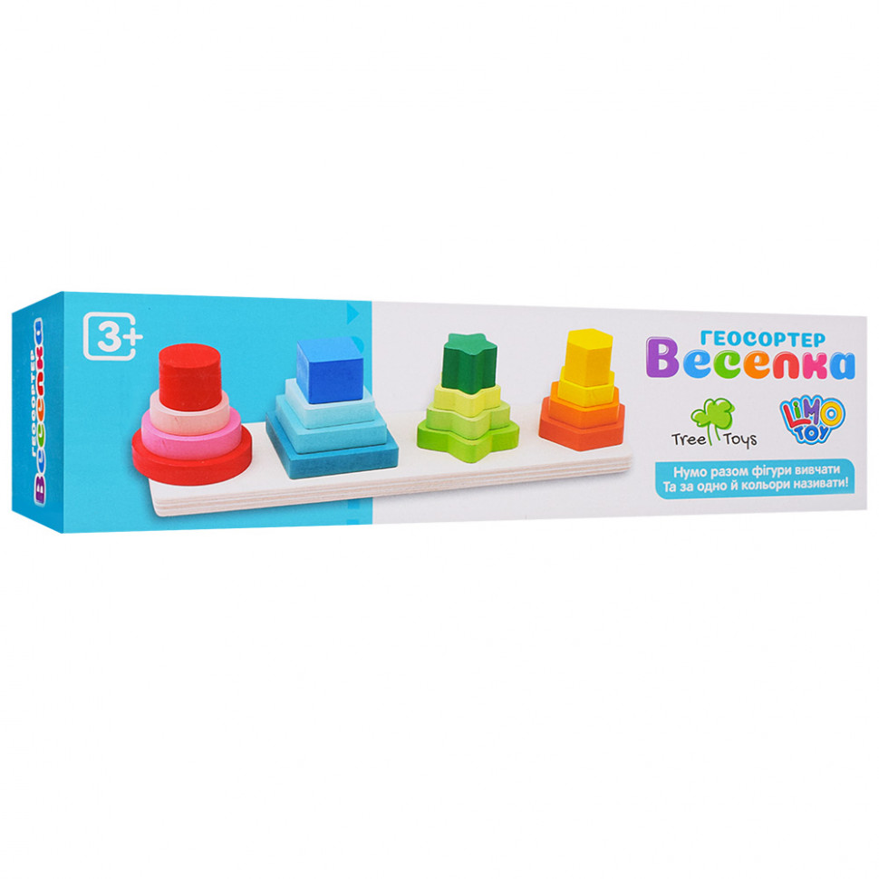 Деревянная игрушка Геометрика MD 1216