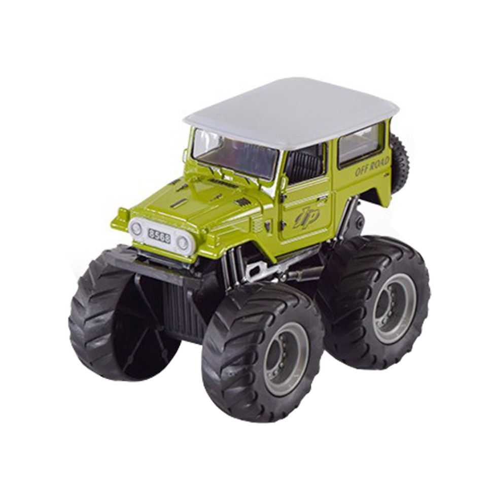 Машинка инерционная Джип АВТОПРОМ AP7450(Green) зеленый