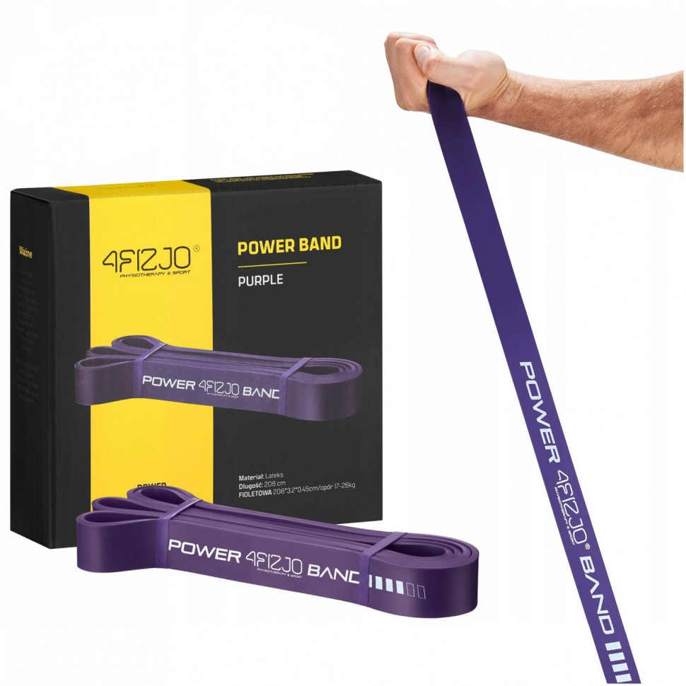 Эспандер-петля Power Band 4FIZJO 4FJ1073, 32 мм 17-26 кг
